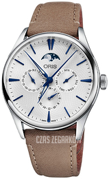 Oris Culture Srebrny/Skóra Ø40 mm 01 781 7729 4051-07 5 21 32FC