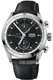 Oris Motor Sport TT1/TT3 Czarny/Skóra Ø44 mm 01 674 7661 4174-07 5 22 82FC