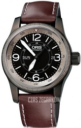 Oris Aviation Czarny/Skóra Ø44 mm 01 735 7660 4264-07 5 22 75