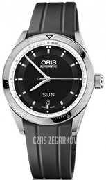 Oris Motor Sport TT1/TT3 Czarny/Guma Ø42 mm 01 735 7662 4174-07 4 21 20FC
