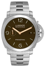Panerai Contemporary Luminor 1950 Marina Brązowy/Tytan Ø44 mm PAM00352