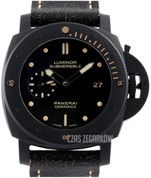 Panerai Luminor Czarny/Skóra Ø47 mm PAM00508