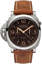 Panerai Luminor Brązowy/Skóra Ø47 mm PAM00579