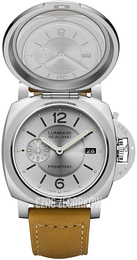 Panerai Luminor Srebrny/Skóra Ø44 mm PAM00863