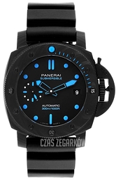 Panerai Submersible Czarny/Guma Ø42 mm PAM00960