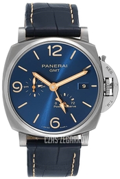 Panerai Luminor Niebieski/Skóra Ø45 mm PAM00964