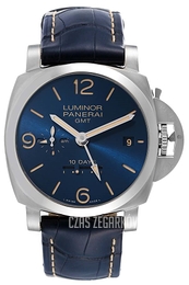 Panerai Luminor Niebieski/Skóra Ø44 mm PAM00986