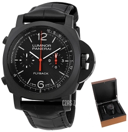 Panerai Luminor Czarny/Skóra Ø44 mm PAM01298