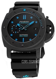 Panerai Submersible Czarny/Guma Ø47 mm PAM02616