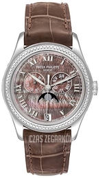 Patek Philippe Complicated Annual Calender Biały/Skóra Ø37 mm 4936G/001