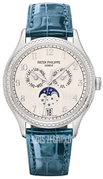 Patek Philippe Complications Biały/Skóra Ø38 mm 4947G/010