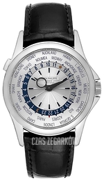 Patek Philippe Complicated World Time Srebrny/Skóra Ø39.5 mm 5130G/001