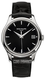 Patek Philippe Calatrava Czarny/Skóra Ø39 mm 5227G/010