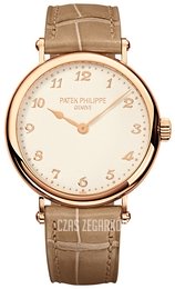 Patek Philippe Calatrava Kremowy/Skóra Ø34.6 mm 7200R/001