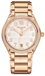 Patek Philippe Twenty-4 Srebrny/18 karatowe różowe złoto Ø36 mm 7300/1200R/010