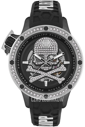 Philipp Plein Hyper Sport Czarny/Guma Ø46 mm PWUAA0123