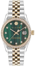 Philipp Plein Street Couture Zielony/Pozlacana Ø34 mm PWYAA0523