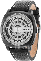 Police Czarny/Skóra Ø49 mm 15239JSB.01