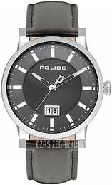 Police Szary/Skóra Ø43 mm P15404JS13