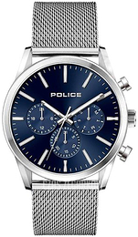 Police Patriot Niebieski/Stal Ø44 mm P15599JS03MM