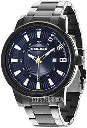 Police Niebieski/Stal Ø50 mm PL14375JSB/02M