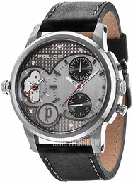 Police Szary/Skóra Ø50 mm PL14376JSU.61