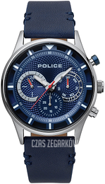 Police Driver Niebieski/Skóra Ø51 mm PL14383JS.03