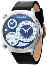 Police Elapid Niebieski/Skóra Ø50 mm PL14542JS/02