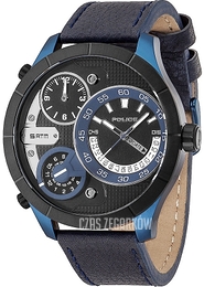 Police Czarny/Skóra Ø52 mm PL14638XSBLB.02