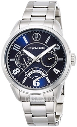 Police Niebieski/Stal Ø42 mm PL14719JS.03M