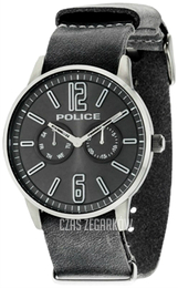 Police Czarny/Skóra Ø43 mm PL14766JSU/61