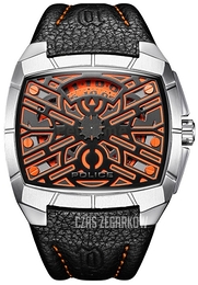 Police G Force Pomarańczowy/Skóra Ø48 mm PL14796JS.61A