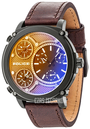 Police Titan Wielokolorowy/Skóra Ø51 mm PL14830JSB/12