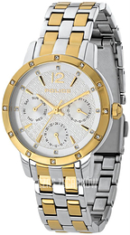 Police Srebrny/Stal w odcieniu złota Ø43 mm PL14872BSTG/D04M