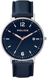 Police Calpe Niebieski/Skóra Ø42 mm PL15368JS.03