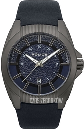 Police Ontario Niebieski/Skóra Ø46 mm PL15382JSU.03