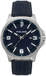 Police Niebieski/Skóra Ø44 mm PL15384JS.03