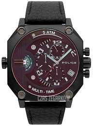 Police Funrace Czarny/Skóra PL15385JSB/02