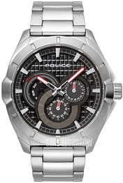 Police Navy Seal Czarny/Stal Ø49 mm PL15388JS.02M