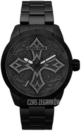 Police Cavern Czarny/Stal Ø46 mm PL15396JSB/57M