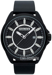 Police Czarny/Skóra Ø50 mm PL15408JSB.02