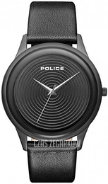 Police Czarny/Skóra Ø44 mm PL15524JSB/02