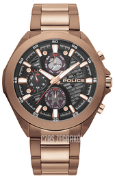 Police Szary/Stal Ø47 mm PL15654JSBN/61M