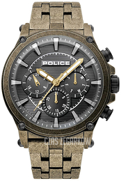 Police Czarny/Stal Ø47 mm PL15920JSQG.61M