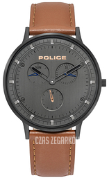 Police Szary/Skóra Ø42 mm PL15968JSB/39