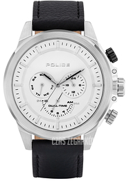 Police Belmont Biały/Skóra Ø50.5 mm PL15970JS/01