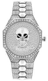 Police Montaria Srebrny/Stal Ø36 mm PL16027BS/04M