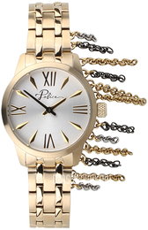 Police Srebrny/Stal w odcieniu złota Ø33 mm PL16030BSG.04M