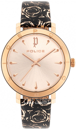 Police Różowe złoto/Skóra Ø36 mm PL16033MSRB/32