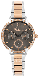 Police Nadu Szary/Stal w kolorze różowego złota Ø34 mm PL16043BSTR/39M